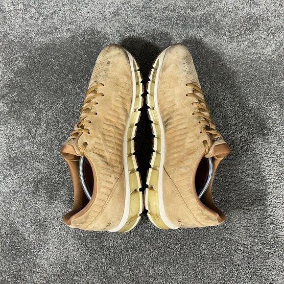 Asics Gel-Quantum 360 4 LE 1021A105 Mens Sz 14 Caramel Brown Running Shoes Used main image 4